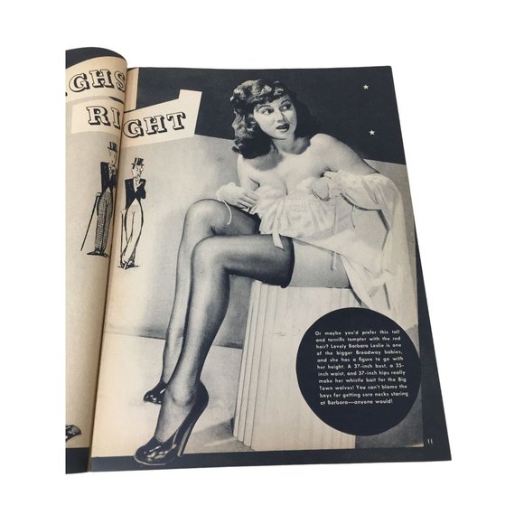 Vintage Beauty Parade The World's Loveliest Girl Showgirls Models Pin-Ups Magazi - Picture 10 of 16